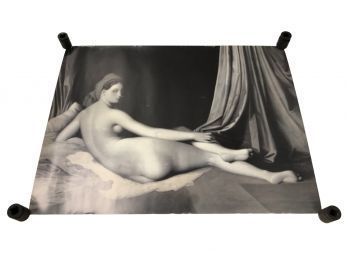 Nude Study Of A Reclining Victorian Woman Poster - #S2-5