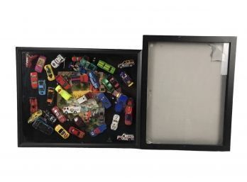 Shadowbox Collage Of Matchbox Style Cars - #S17-2