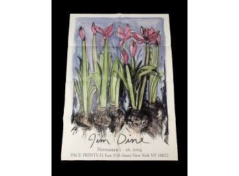 Jim Dine Pace Prints Advertising Poster - #S3-4