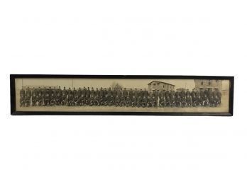 Panoramic Yard Long WWI Military Photograph, 344th Battalion 1st Brigade Tank Corps - #S12-6