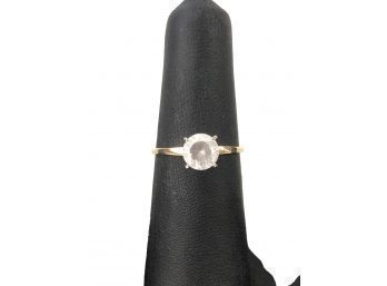 14K Gold Cubic Zirconia Ring - #JC