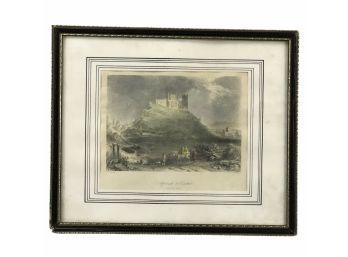 Antique Irish Print By W.H. Bartlett, APPROACH TO CASHEL - #BW-A2