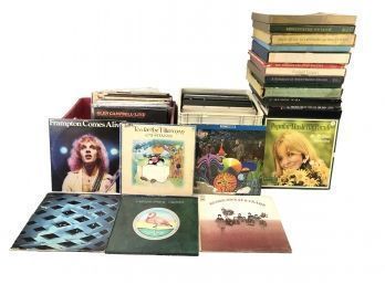 Large Collection Of Vinyl Records - Cat Stevens, Peter Frampton, The Who & More - #W1