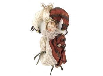 Porcelain Jester Doll - #FS-4