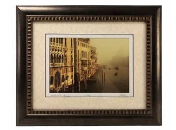 'Grand Canal, Venice' Signed Photograph, Limited Edition No. 61/250 - #A1
