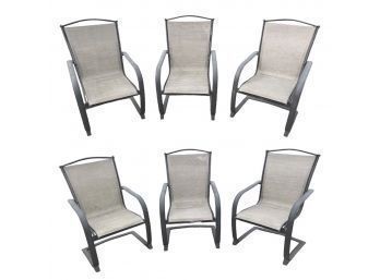 Outdoor Patio Chairs By Garden Treasures Classics (Set Of 6) - #FF
