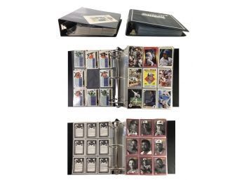 Binder Full Of MLB Baseball Cards & Empty Binder With Sleeves - #S2-4