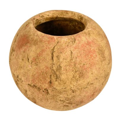 Round Pottery Vase Planter