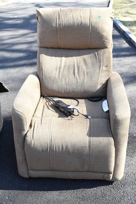 Very Comfortable Motorized Plush Arm Chair Powered Reclining Sofa Chair