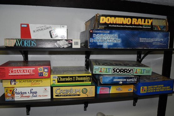 Shelf Full Of Board Games!