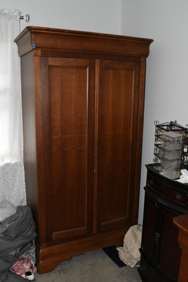 Large Wood Wardrobe Cabinet