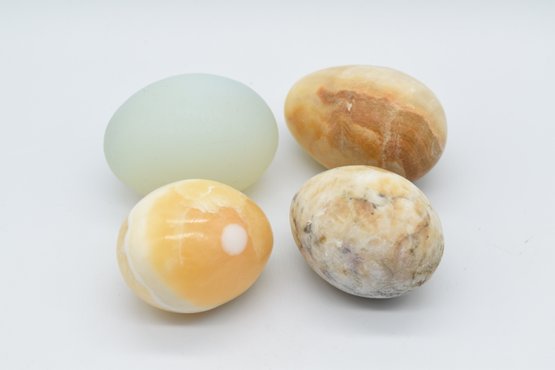 Marble Decorative Eggs - 4 Total