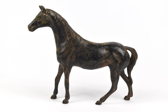 Detailed Cast Iron Horse Figure