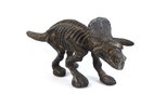 Cast Iron Dinosaur Sculptures Door Stops Triceratops & Stegosaurus Dinosaurs