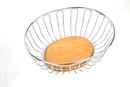 Wire Napkin Utensil Baskets - 2 Total