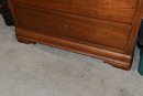 Mt Airy Solid Cherry Wood Tall Bedroom Dresser With 5 Draws