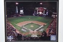 2000 MLB World Series Game Time Framed Photo Baseball Memorabilia
