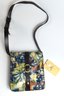 Patricia Nash Blue Clay Floral Pocketbook Handbag Purse