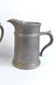 Pewter & Stainless Water Pitchers - 2 Total
