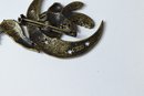 Fairy On The Moon & Celtic Brooch Pins - 2 Total