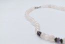Marbled Beaded Necklace 21'