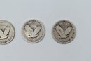 Standing Liberty Quarter Dollar U.S. Currency  - 4 Total
