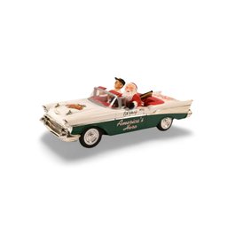 Liberty Classics 1957 Chevy Baltimore Orioles Cal Ripken Jr & Santa 1:24 Scale Die-cast Model Collectible Car