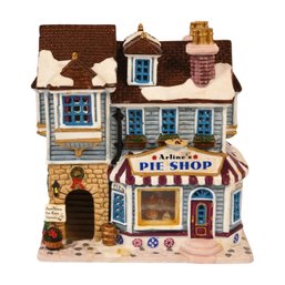 Plymouth Corners Porcelain Lighted House 'Arlines Pie Shop' Lemax 2002