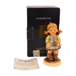 Exclusive Edition Member Club Goebel Hummel Porcelain Figurine 'Flower Girl'