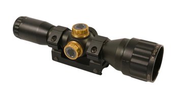 4x32 Red/Green Mil-dot A0 Rifle Scope Attachment