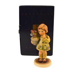 Exclusive Edition Goebel Hummel Porcelain Figurine 'My Wish Is Small' Includes Box