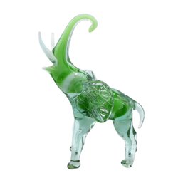 Hand Blown Murano Glass Elephant