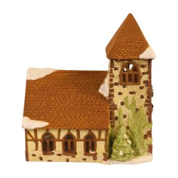 Department 56 'Dicken Village Church' Hand Painted Porcelain Figurine