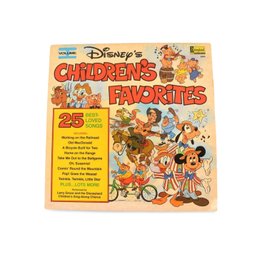 Disney's Children's Favorites Volume One LP Vinyl Record