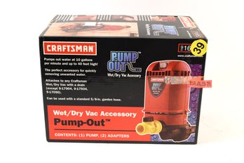 Craftsman PumpOut Wet/Dry Vac Accessory Pumps 10 GPM