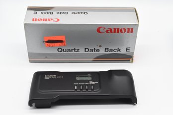 Canon Quartz Date Back E