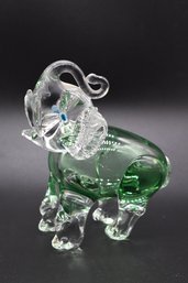 Heavy Glass Elephant