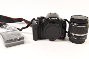 Canon Rebel XSi EOS DSLR Camera With 18-55mm Lens