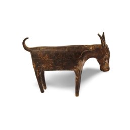 Vintage Stone Mule Donkey Figure Carving