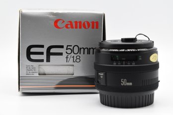 Canon EF 50mm Camera Lens