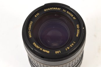 Quantaray For Nikon AF 100-300mm Camera Lens