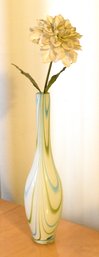 Blown Glass Flower Vase