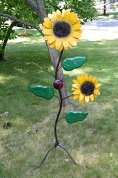 Large Sunflower Yard Ornament Decor