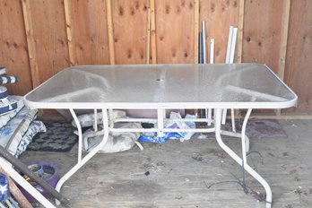 Long Patio Outdoor Table