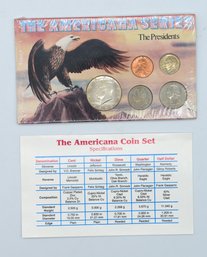 The American Series Coin Set 'the Presidents' Kennedy Washington Lincoln Jefferson Roosevelt