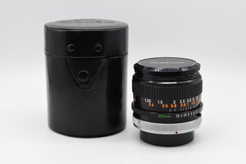 Canon 28mm FD Camera Lens