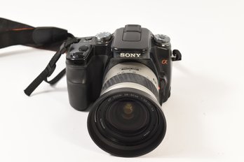 Sony A100 Model No. DSLR-A100 W/ Minolta AF 28-80mm Lens