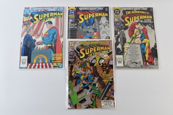 DC Comics Armageddon 2001 Superman Comic Books - 4 Total