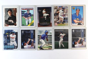 Tino Martinez Gabe Capler & Others MLB Baseball Cards - 10 Total