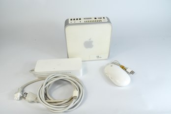 Apple Mac Mini A1176 Desktop Intel Core 2 Duo 1.83ghz With Mouse & Power Adapter